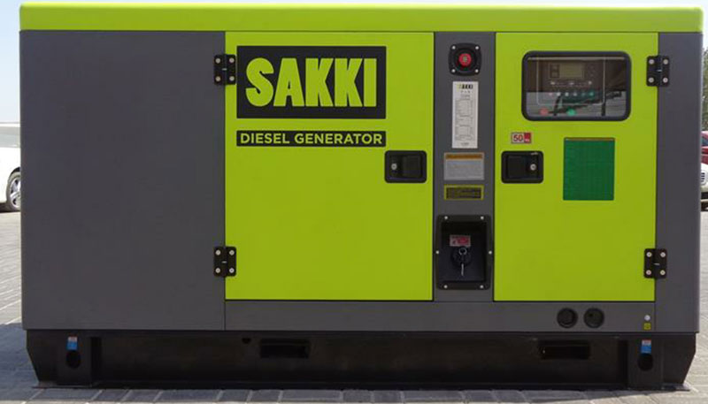 Groupe électrogène sakki ss 60 60 kva Dubaï moyen orient import export