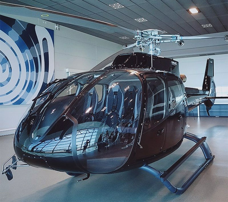 Hélicoptere Airbus h130 neuf occasion dti group dubai import export