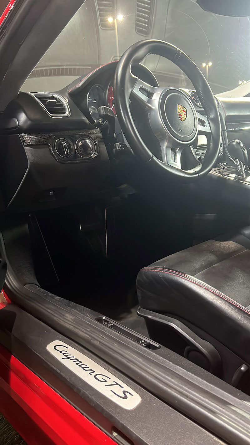 Porsche cayman gts - Export