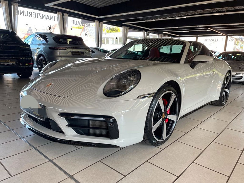 911 porsche targa Blanche - Avant