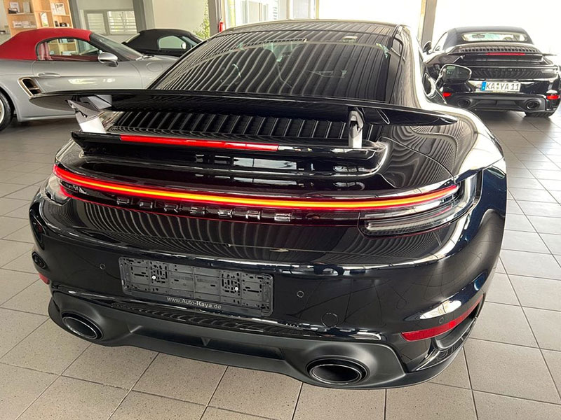 911 porsche turbo S noire -Profil Sport