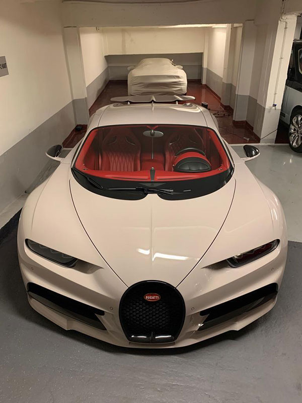 Bugatti Chiron - Blanche vente - Export