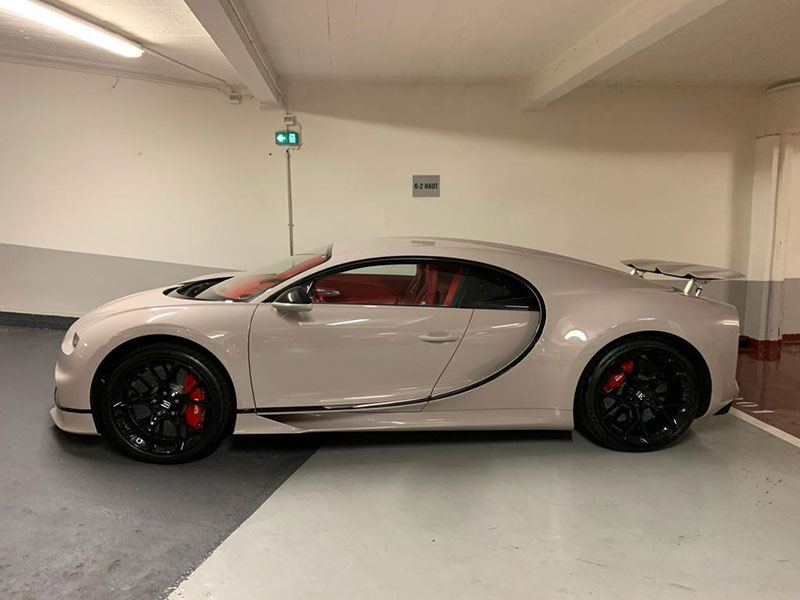 Bugatti Chiron - profil Blanc