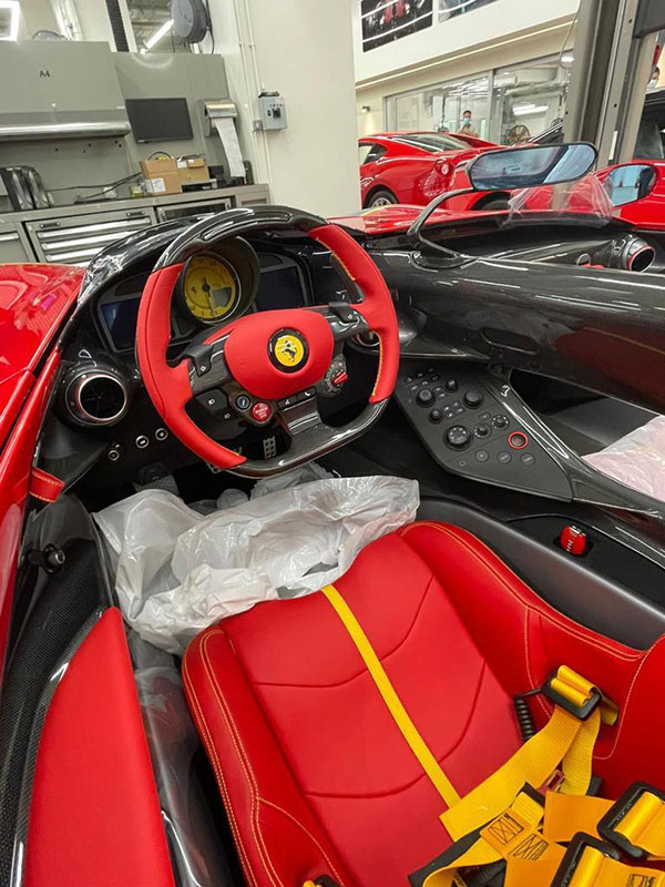 Ferrari SP2 - A vendre - Cockpit achat