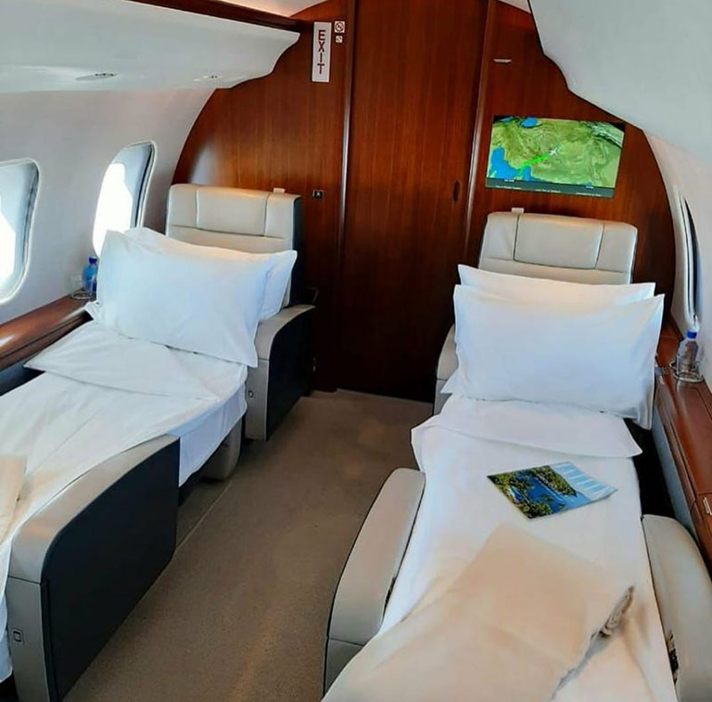 Gulfstream G550 - vSalon Dubaï export