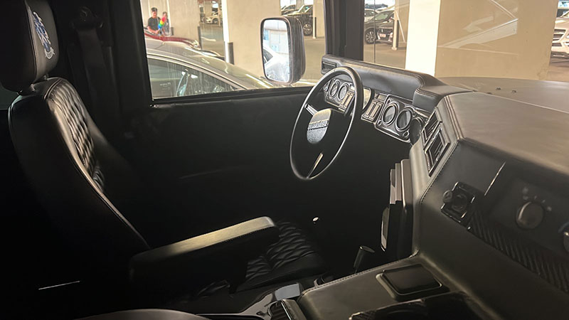 Hummer H1 - Edition limitée - Intérieur