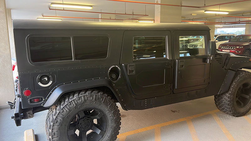 Hummer H1 - Edition limitée - Profil