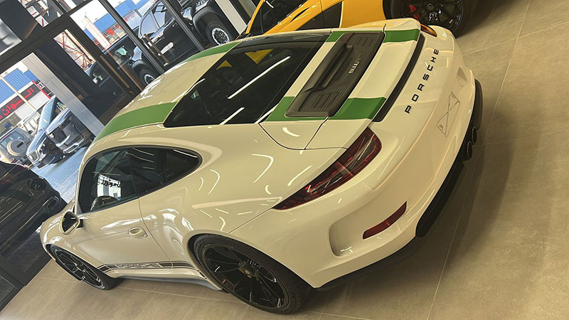 Porsche 911 type 991 R - Arrière