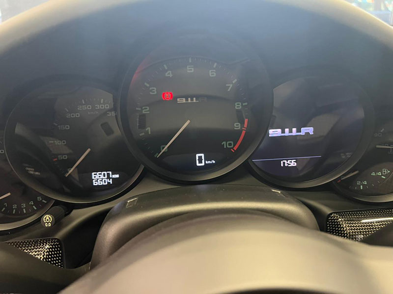 Porsche 911 type 991 R - Compteur