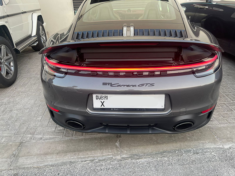 Porsche 911 type 992 - GTS Feu arrière