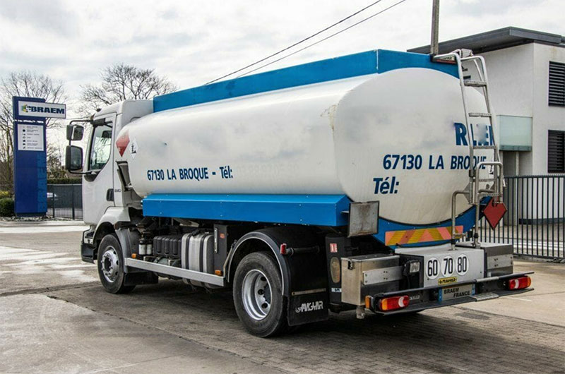 Camion citerne Renault Midlum 220 + MAGYAR - Import
