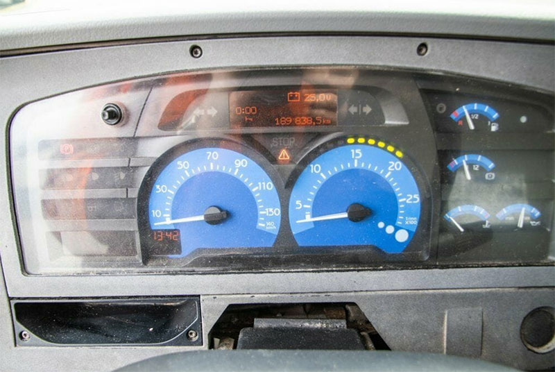 Camion citerne Renault Midlum 220 + MAGYAR - Compteur