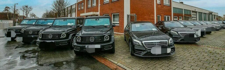 Mercedes-Benz S400L D 4M armored - Export