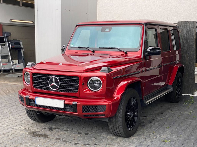 Mercedes-Benz g 400 g model AMG - Rouge
