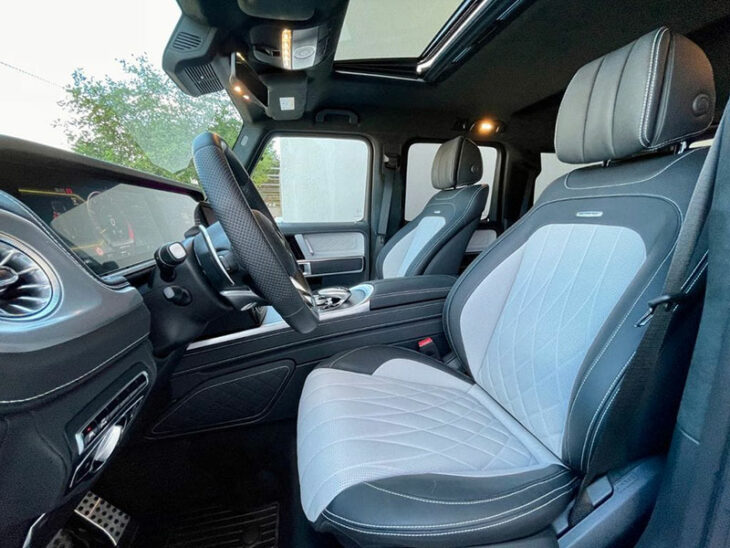 Mercedes-Benz G 63 AMG - Silver - Sellerie