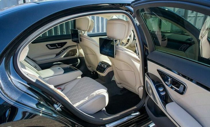 Mercedes-Benz S400L D 4M armored - Arrière