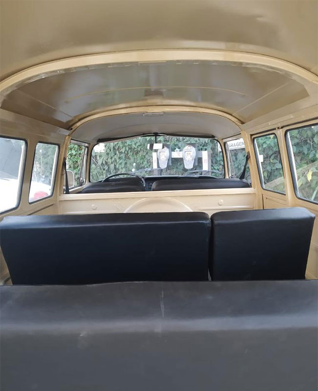 Combi Volkswagen Bus - Banquette
