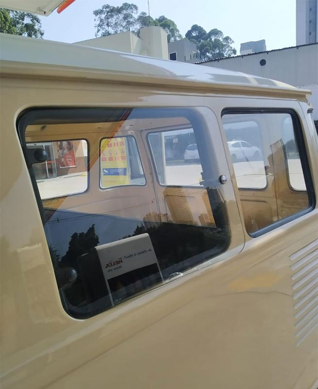 Combi Volkswagen Bus - Vitre arrière