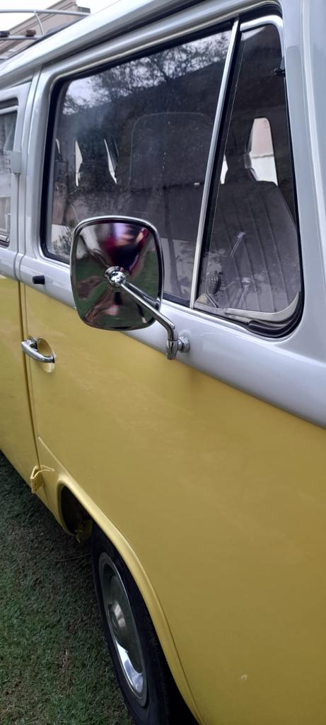 Combi Volkswagen Jaune - Rétros