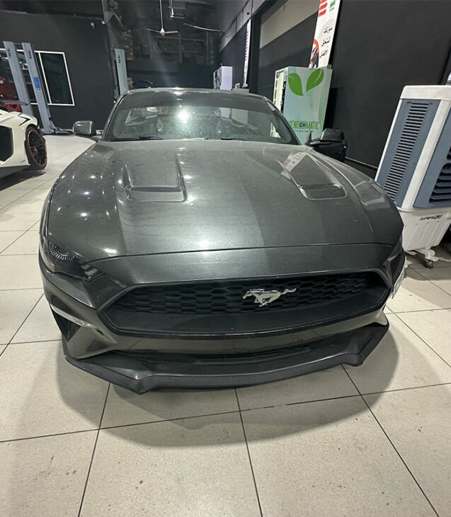 Mustang Dubaï voiture accidentée inondée - Import Export - DTI